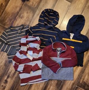 Assorted Kids Striped and Solid Tops